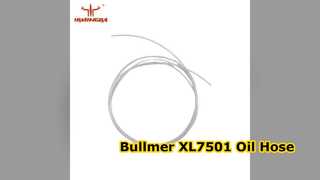 Bullmer XL7501 오일 호스 060865 교체