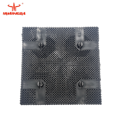 100 ×100mm Nylon Black Bristle Block Plastic Brush Spare Parts For Bullmer 060548 70144014