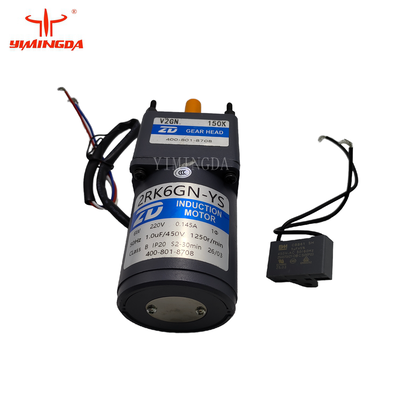 84630046 + 84633003 GEARBOX +CLOTH PRESSING MOTOR for Bullmer KW2000 Spreader Cutting Machine 