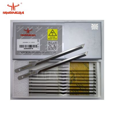 160/162 x 8.0 x 1.6mm 절단 칼날 CH08-02-25W1.6H3 YIN AGMS 절단기용 커터 나이프